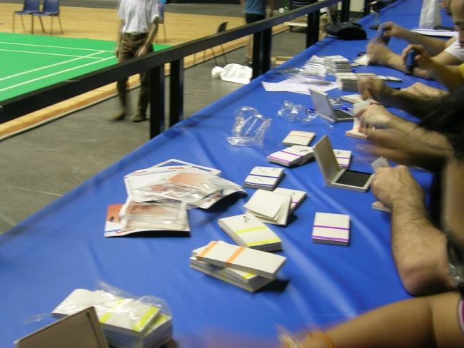 Installation du plateau